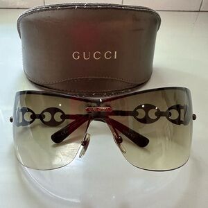Gucci Gradient Brown Sunglasses